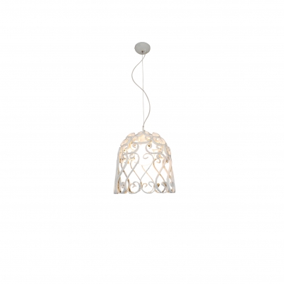 HL-3586-1PΜ LEWIS WHITE MAT PENDANT