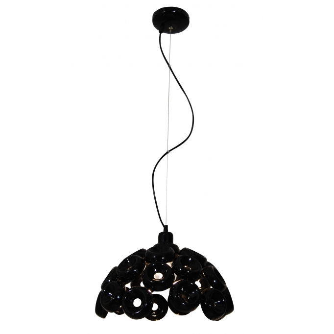 HL-3590-S DARINA BLACK PENDANT Φ36