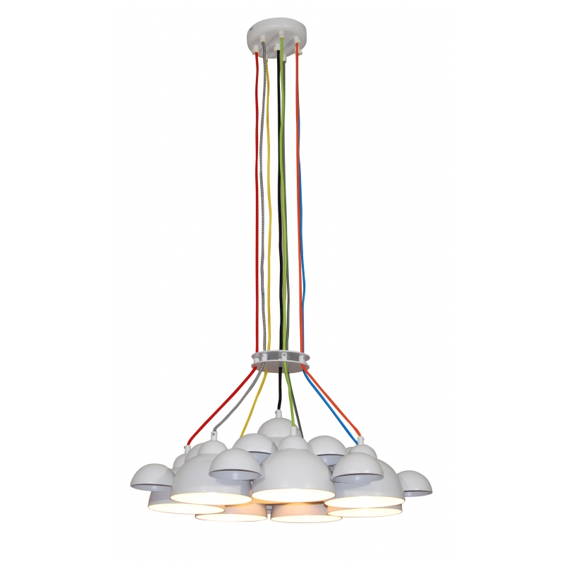 HL-3591-XL CONALL WHITE & BRONZE PENDANT HL-3591-XL CONALL WHITE & BRONZE PENDANT