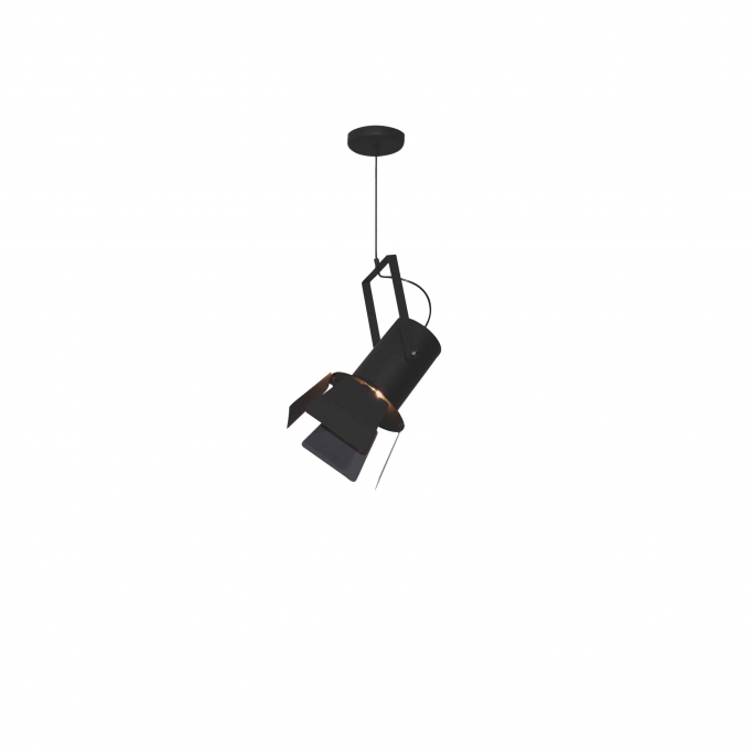 HL-3600-1L ARLEN COPPER & BLACK PENDANT