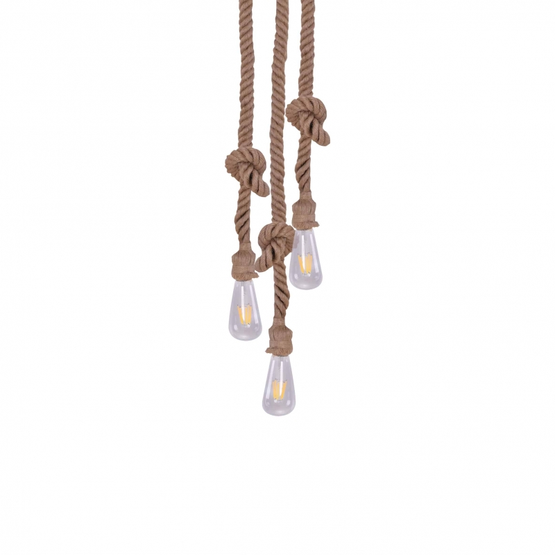 SE147-27-3 MAYA PENDANT LAMP ROPE+