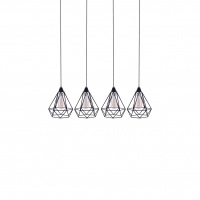 SE148-19-4 MILA PENDANT LAMP BLACK METAL+ SE148-19-4 MILA PENDANT LAMP BLACK METAL+