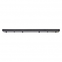 SE21-BL-B10-4BL-MS2 ADEPT PENDANT Black Metal Shade +