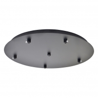 SE21-BL-B10-5BL-MS2 ADEPT PENDANT Black Metal Shade +
