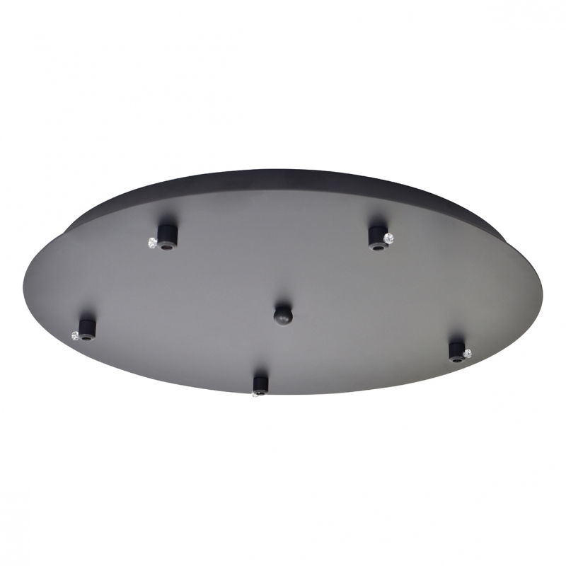 SE21-BL-B10-5BL-MS2 ADEPT PENDANT Black Metal Shade +