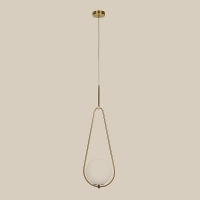 SE 110-20 PRATO PENDANT BRASS GOLD Φ20 Γ4