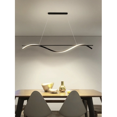 SE LED 100 ONDAS PENDANT BLACK 23W 3CCT WITH MEMORY 2 YEARS WARRANTY Α1