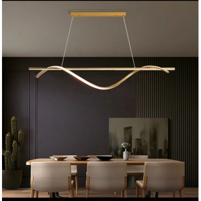 SE LED 100 ONDAS PENDANT GOLD 23W 3CCT WITH MEMORY 2 YEARS WARRANTY Α1