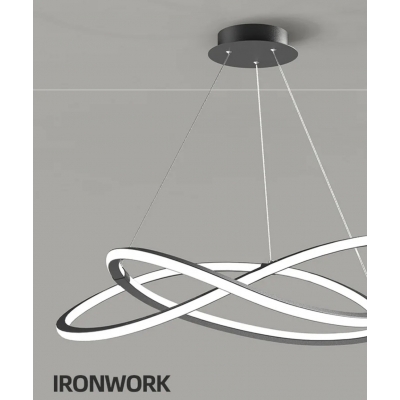 SE LED 60 ANITA PENDANT BLACK 96W 3CCT WITH MEMORY 2 YEARS WARRANTY Α2