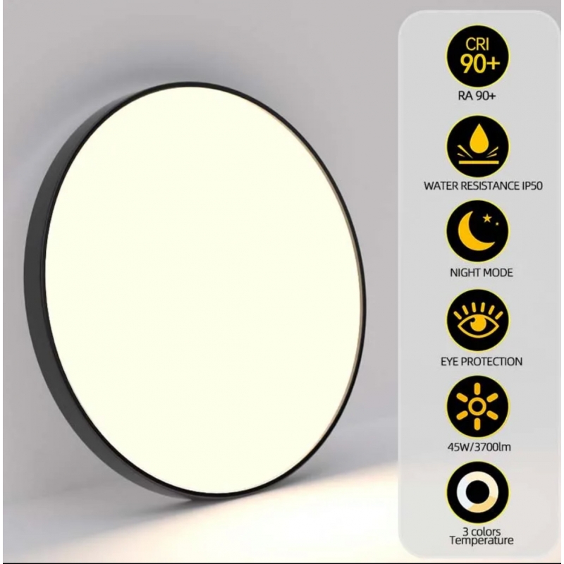 SE LED 30 RONDO GOLD CEILING 24W 3CCT WITH MEMORY 2 YEARS WARRANTY Α4