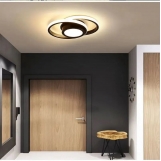 SE LED 26 IRINA BLACK CEILING 18W 3CCT 2 YEARS WARRANTY