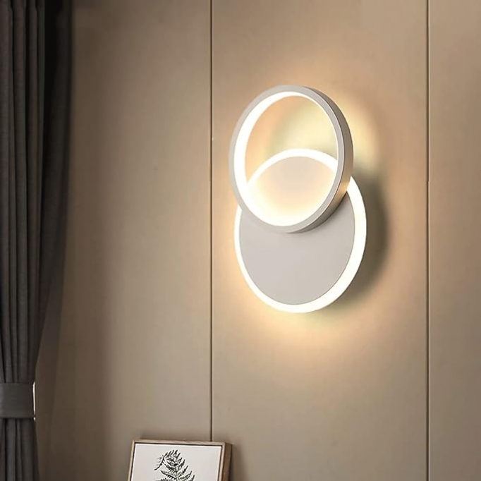 SE LED 20  ROSA WHITE WALL LAMP 12W 3CCT 2 YEARS WARRANTY