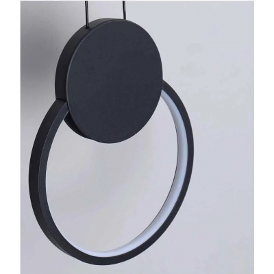 SE LED 30 RANDO BLACK PENDANT 12W 3CCT WITH MEMORY 2 YEARS WARRANTY Δ2