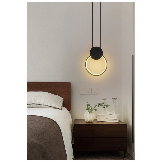 SE LED 30 RANDO BLACK PENDANT 12W 3CCT 2 YEARS WARRANTY