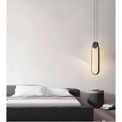 SE LED 20 ELLO BLACK PENDANT 24W 3CCT WITH MEMORY 2 YEARS WARRANTY Δ1