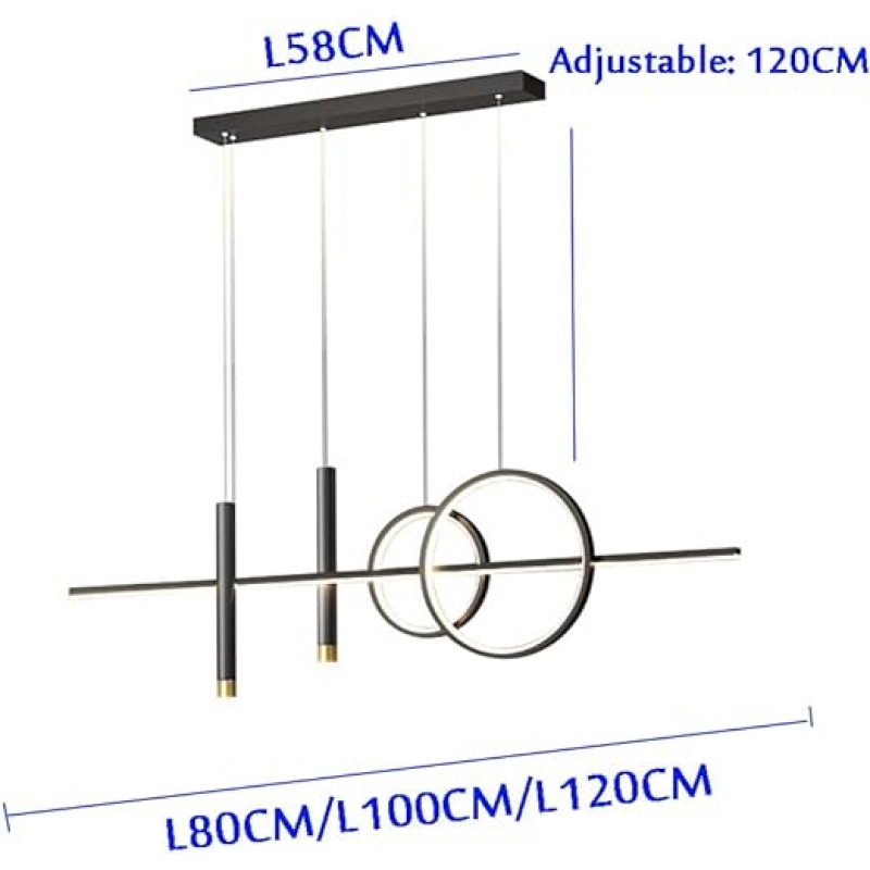 SE LED 100 AIDA BLACK PENDANT 36W 3CCT WITH MEMORY 2 YEARS WARRANTY SE LED 100 AIDA BLACK PENDANT 36W 3CCT WITH MEMORY 2 YEARS WARRANTY