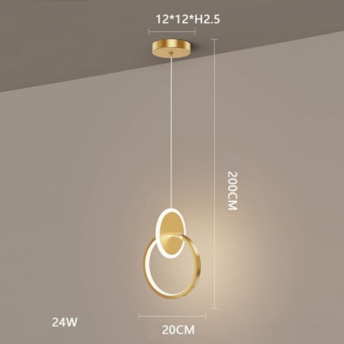 SE LED 20 BRIA GOLD PENDANT 15W 3CCT 2 YEARS WARRANTY