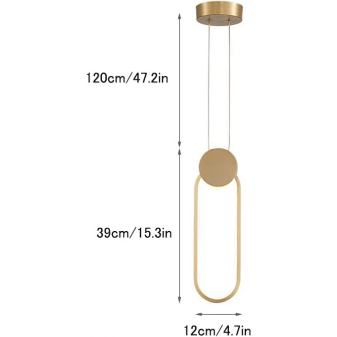 SE LED 21 RIA GOLD PENDANT 19W 3CCT 2 YEARS WARRANTY