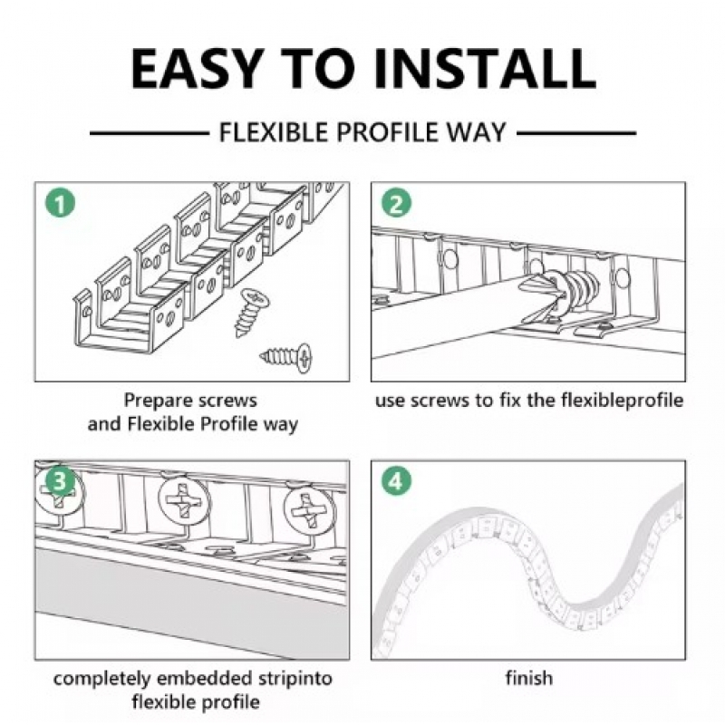 SE-FCL-2010B FLEXIBLE CLIPS 1M FOR 2010B SILICON (77-50539)