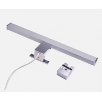 SE-NK-40 MULAN WALL LAMP NICKEL 40CM 3CCT 8W WITH MEMORY IP44 Δ2