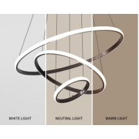 SE LED 60 DAMITA BLACK PENDANT 60x40x20cm 70W 3CCT IP20 2 YEARS WARRANTY SE LED 60 DAMITA BLACK PENDANT 60x40x20cm 70W 3CCT IP20 2 YEARS WARRANTY