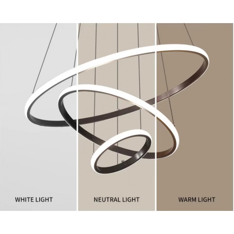SE LED 60 DAMITA BLACK PENDANT 60x40x20cm 70W 3CCT IP20 2 YEARS WARRANTY SE LED 60 DAMITA BLACK PENDANT 60x40x20cm 70W 3CCT IP20 2 YEARS WARRANTY