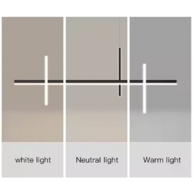 SE LED 27 BEATRICE BLACK PENDANT 100x6x13cm 27W IP20 3CCT WITH MEMORY 2 YEARS WARRANTY Α1