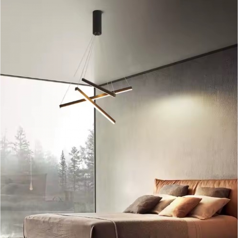 SE LED 30 BEATRICE BLACK PENDANT 60x16x8cm 30W IP20 3CCT 2 YEARS WARRANTY SE LED 30 BEATRICE BLACK PENDANT 60x16x8cm 30W IP20 3CCT 2 YEARS WARRANTY