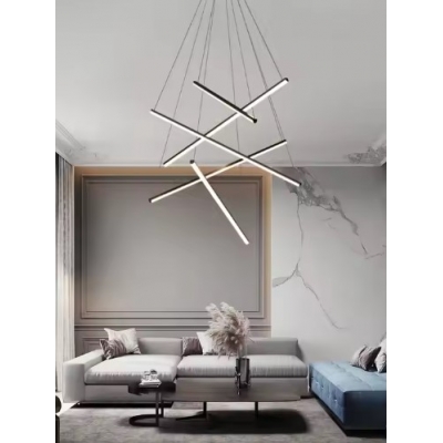 SE LED 50 BEATRICE BLACK PENDANT 60x60x150cm 50W IP20 3CCT WITH MEMORY 2 YEARS WARRANTY Α2