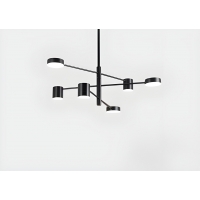 SE LED 30 PIEDRA BLACK  PENDANT 85x80cm 30W IP20 3CCT WITH MEMORY 2 YEARS WARRANTY Γ5