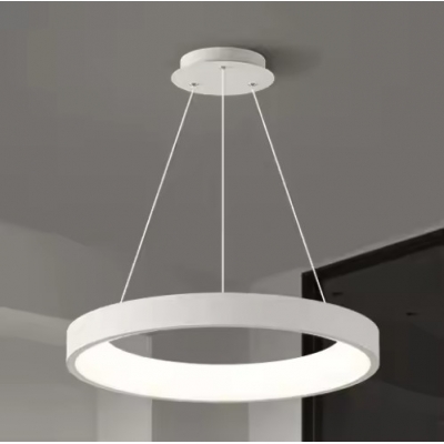 SE LED 32 KAITO WHITE  PENDANT 50x50x100cm 32W 3CCT WITH MEMORY IP20 2 YEARS WARRANTY