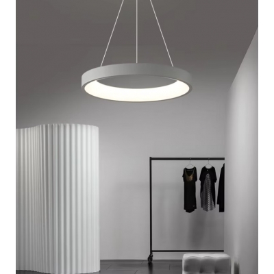 SE LED 32 ΚΑΙΤΟ GREY PENDANT 50x50x100cm 32W 3CCT WITH MEMORY IP20 2 YEARS WARRANTY Α1