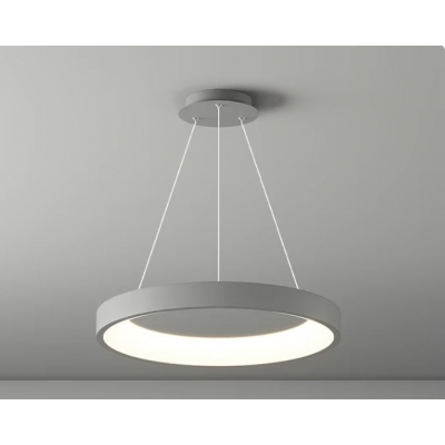 SE LED 32 ΚΑΙΤΟ GREY PENDANT 50x50x100cm 32W 3CCT WITH MEMORY IP20 2 YEARS WARRANTY Α1