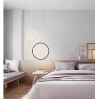 SE LED 16 AINA BLACK AND WHITE PENDANT 16x22cm 16W IP20 3CCT 2 YEARS WARRANTY SE LED 16 AINA BLACK AND WHITE PENDANT 16x22cm 16W IP20 3CCT 2 YEARS WARRANTY
