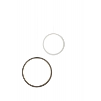 SE LED 16 AINA BLACK AND WHITE PENDANT 16+22x100cm 16W IP20 3CCT WITH MEMORY 2 YEARS WARRANTY Γ