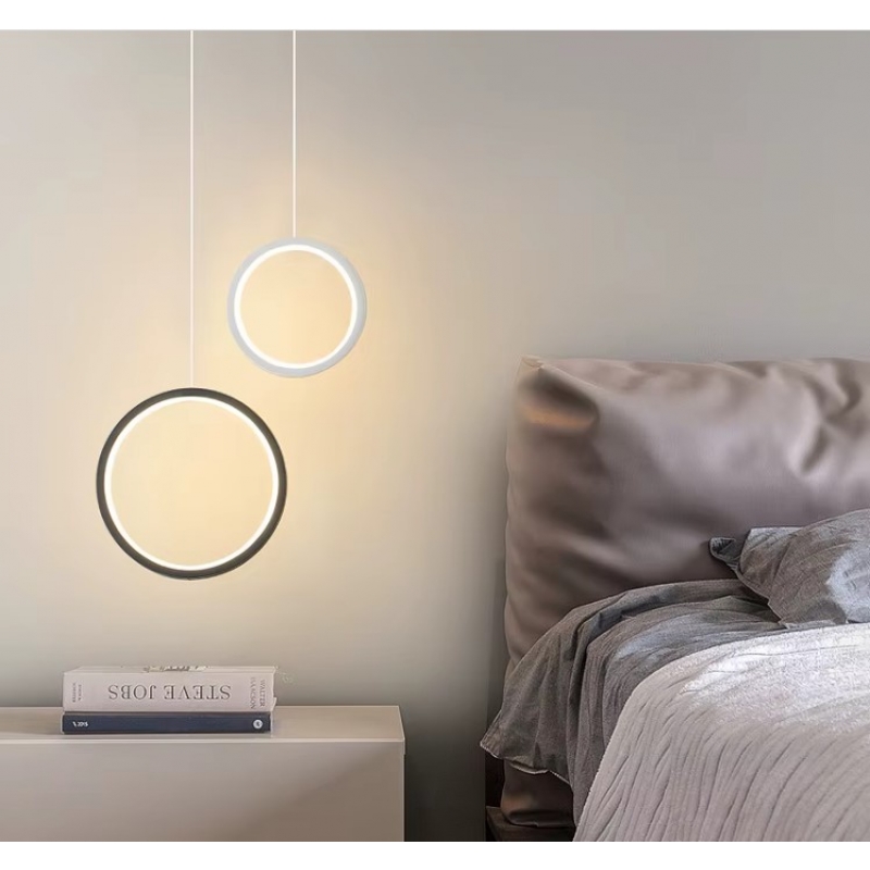 SE LED 16 AINA BLACK AND WHITE PENDANT 16x22cm 16W IP20 3CCT 2 YEARS WARRANTY SE LED 16 AINA BLACK AND WHITE PENDANT 16x22cm 16W IP20 3CCT 2 YEARS WARRANTY