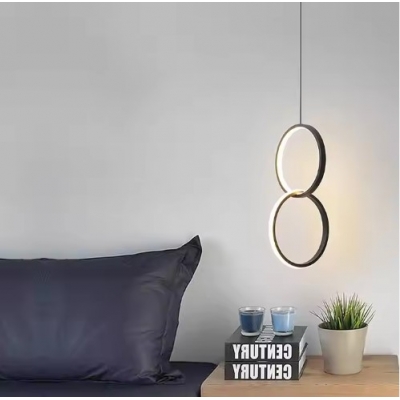 SE LED 20 AINA BLACK PENDANT 20x40x100cm 20W IP20 3CCT WITH MEMORY 2 YEARS WARRANTY Δ5