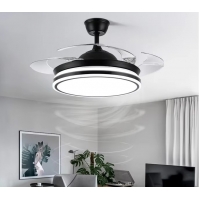 SE LED 36 FAMA BLACK FAN 105x35cm 36W IP20 3CCT 2 YEARS WARRANTY
