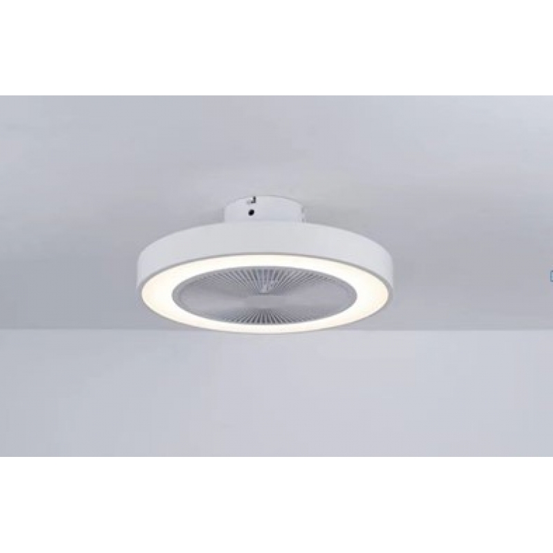 SE LED F50 MARCO WHITE FAN 60W SMART WITH CONTROL 50X50X20cm 3000K-6500K 85-265V 2 YEARS WARRAN