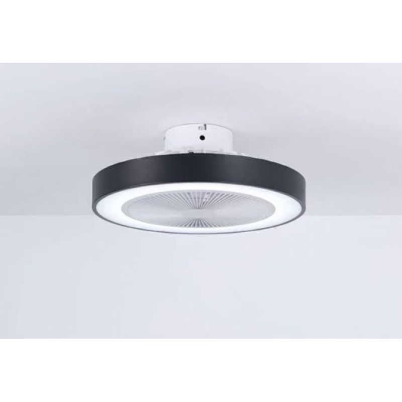 SE LED F50 MARCO BLACK FAN 60W SMART WITH CONTROL 50X50X20cm 3000k-6500k 85-265V 2 YEARS WARRAN