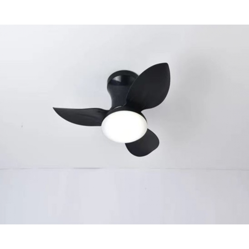 SE LED F65 ADAM BLACK FAN 60W SMART WITH CONTROL 65x65x20cm 3000k-6500k 85-265V 2 YEARS WARRANT