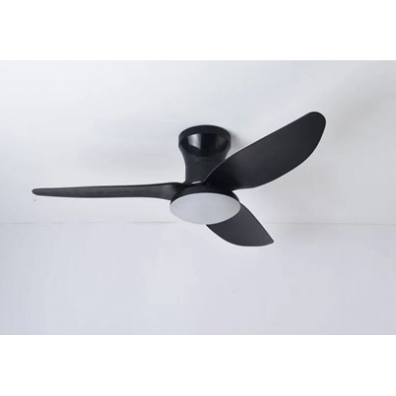 SE LED F100 WINDY BLACK FAN 60W SMART WITH CONTROL 100x100x50cm 3000k-6500k 85-265V 2 YEARS WAR