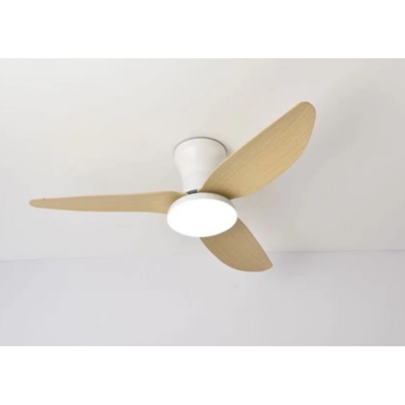 SE LED F100 WINDY WHITE-LIGHT BROWN FAN 60W SMART WITH CONTROL 100x100x50cm 3000k-6500k 85-265V