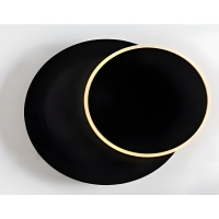 SE LED 25  LONA WALL LAMP BLACK 10*2W 3CCT 25x5cm IP20 220V 2 YEARS WARRANTY Ε2