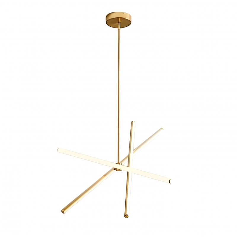 SE LED 50 VAMOS PENDANT GOLD 22W 3CCT 50x50x110cm IP20 220V 2 YEARS WARRANTY Δ3