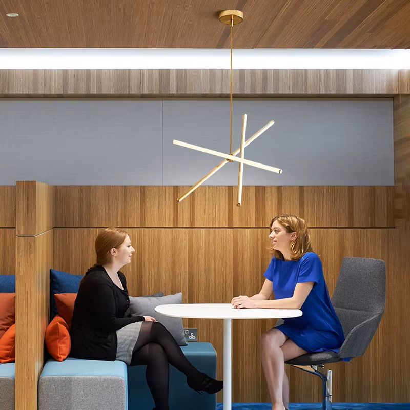 SE LED 50 VAMOS PENDANT GOLD 22W 3CCT 50x50x110cm IP20 220V 2 YEARS WARRANTY A2