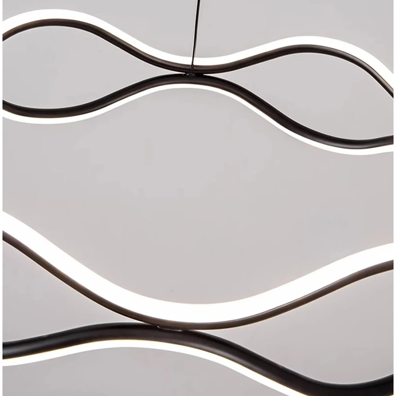 SE LED 60 ABER PENDANT BLACK 62W 3CCT 60x100cm IP20 220V 2 YEARS WARRANTY A3