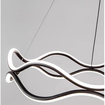 SE LED 60 ABER PENDANT BLACK 62W 3CCT 60x100cm IP20 220V 2 YEARS WARRANTY A3