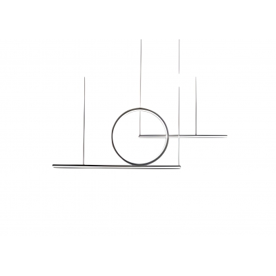 SE LED 100 LUFICET PENDANT BLACK 24W 3CCT 100x30x100cm IP20 220V 2 YEARS WARRANTY Ε2 SE LED 100 LUFICET PENDANT BLACK 24W 3CCT 100x30x100cm IP20 220V 2 YEARS WARRANTY Ε2