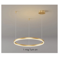 SE LED 60 KANKO PENDANT GOLD 28W 3CCT 60x100cm IP20 2 YEARS WARRANTY A2